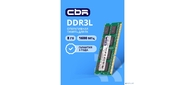 CBR DDR3 SODIMM 8GB CD3-SS08G16M11-01 PC3-12800,  1600MHz,  CL11