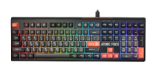 Defender Игровая клавиатура проводная Atomic Force GK-005 RU, чер / сер, 108кн+FN, радуж, 1.5м_1