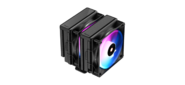 Кулер для процессора Ocypus Delta A62 BK ARGB, 2x120mm ARGB FAN, Top Panel, 6 HEAT PIPES, 4-PIN PWM, 500-2000 RPM, 29DBA, HYDRO BEARING, LGA115X / 1200 / 1700 / 18XX, AM4 / AM5