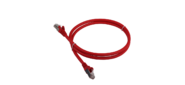 Патч-корд LANMASTER LSZH FTP кат.6, 1.0 м, красный