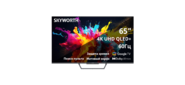 Телевизор QLED Skyworth 65" 65Q67G черный / серебристый 4K Ultra HD 60Hz DVB-T DVB-T2 DVB-C DVB-S DVB-S2 USB WiFi Smart TV
