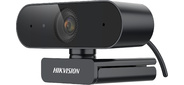 Hikvision DS-U02 Камера Web 2Mpix (1920x1080) USB 2.0 с микрофоном для ноутбука, черный
