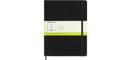 Блокнот Moleskine CLASSIC QP092 190х250мм 192стр. нелинованный твердая обложка черный