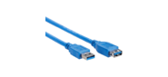 VCOM VUS7065-1M Кабель удлинительный USB3.0 Am-Af 1m VCOM  (VUS7065-1M)