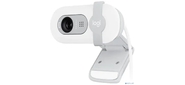 Камера Web Logitech HD Webcam Brio 100 Full белый 2Mpix (1920x1080) USB Type-C с микрофоном (960-001618)