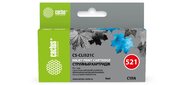 Cactus CS-CLI521C Картридж струйный голубой для Canon MP540 / MP550 / MP620 / MP630 / MP640 / MP660 (446стр.)