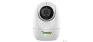 Tiandy TC-H332N 9DA-4 компактная поворотная домашняя, 3Мп, 2304х1296@20к / c, DWDR, цвет: 0.05лк, S+265, H.265 (HP), S+264, H.264 (HP, MP, BP), объектив 4мм, встроенные микрофон и динамик, G.711A, G.711U