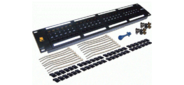 Патч-панель LANMASTER 48 портов,  UTP,  кат.6,  2U