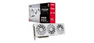 Видеокарта ASUS RX9070XT PRIME WHITE OC 16GB GDDR6 256bit 3xDP HDMI 3FAN RTL (PRIME-RX9070XT-O16G)