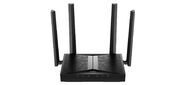 Маршрутизатор / BE3600 2.5G Dual Band Wi-Fi 7 Mesh Router, Chipset Broadcom, 802.11be / ax / ac / a / b / g / n, 2882Mbps at 5GHz + 688Mbps at 2.4GHz, 1 x 2.5Gbps WAN Port, 4 x 10 / 100 / 1000Mbps Ports, 4 x 5dBi fixed antennas, WiFi router / AP / Repeater / WISP Mode, PPTP / L2TP / OpenVPN / WireGuard, MLO, MU-MIMO, Guest network, WPS, DDNS, IPv6, IPTV, WOL, WPA3, TR069 / TR098 / TR111 / TR181, Cudy APP