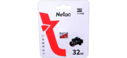 Netac P500 ECO 32GB MicroSDHC C10 up to 80MB / s, retail pack card only