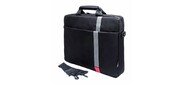 Сумка PC PET PCP-1001RD 15.6" Polyester HQ Classic Toplader Front compartment Red Patch Черный
