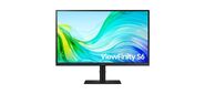 Монитор 27" SAMSUNG S27F610EAI ViewFinity S6 S61F QHD Black (IPS, 2560x1440, HDMI+HDMI+DP, 5 ms, 178° / 178°, 300 cd / m, 1000:1, 100Hz, Pivot)