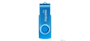Smartbuy USB Drive 4GB Twist Blue  (SB004GB2TWB)