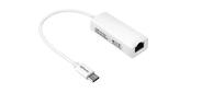 Адаптер GoPower Type-C  (m)-RJ-45  (f) 100 мб / с белый  (1 / 100)