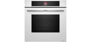 Встраиваемый духовой шкаф с 14 режимами нагрева, контроль температуры от 30 °C до 300 °C, объем 71 л, Eco Clean Direct, TFT сенсорный дисплей, дверь с SoftClose и SoftOpen, Bosch Assist, система очистки гидролитическая, EcoClean задняя стенка, белый цвет