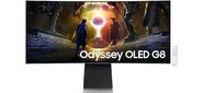 Монитор Samsung 34" S34DG852SMXUE серебристый OLED LED 21:9 M / M полуматовая HAS 250cd 178гр / 178гр 3440x1440 175Hz DP Ultra WQHD USB 7.5кг