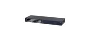 DAHUA DH-SF1024 24-портовый неуправляемый коммутатор,  24xRJ45 100Mb,  коммутация 4.8 Гбит / с,  MAC-таблица 8К,  металл
