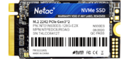 Netac SSD N930ES PCIe 3 x2 M.2 2242 NVMe 3D NAND 128GB,  R / W up to 970 / 635MB / s,  3y wty