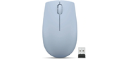Мышь Lenovo 300 Wireless Compact светло-голубой оптическая 1000dpi беспров.  (GY51L15679)