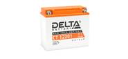 Стартерный мото аккумулятор Delta CT 12201 напряжение 12В, емкость 20Ач, клемма Болт + гайка ? 6 мм (ДхШхВ: 177х88х154мм Полная высота 159мм; Вес 5, 5кг; Кол-во элементов 6; Срок службы 5лет; Гарантия 1год)