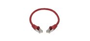 Патч-корд ACD-LPS6AZ-5DC [ACD-LPS6AZ-5DC] Cat6a SSTP 26AWG 4Pair,  CU,  LSZH,  Вишневый,  0.5м