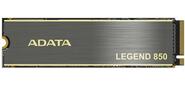 ADATA SSD LEGEND 850,  2TB,  M.2 (22x80mm),  NVMe 1.4,  PCIe 4.0 x4,  3D NAND,  R / W 5000 / 4500MB / s,  IOPs 400 000 / 550 000,  TBW 2000,  DWPD 0.54,  with t Heat Sink  (5 лет)