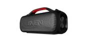 Мобильные колонки SVEN PS-360 2.0 чёрные (2x12W, IPx5, RGB подсветка, USB, SB Type-C, Bluetooth, FM-радио, jack in, 3000 мAч)