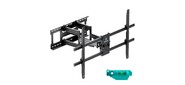 Кронштейн ONKRON / 42-120" макс 1000*600 наклон -13° / +9° поворот ±45° Макс нагрузка 100кг, от стены 90-600мм черный
