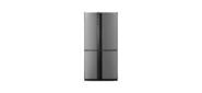 Холодильник Sharp /  172x89.2x77.1 см,  объем камер 345+211,  No Frost,  морозильная камера снизу, серебристый