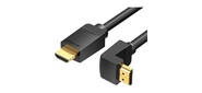 Vention Кабель HDMI High speed v2.0 with Ethernet 19M / 19M угол 270 - 2м