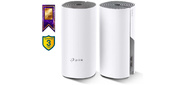 AC1200 Whole-Home Mesh Wi-Fi System,  Qualcomm CPU,  867Mbps at 5GHz+300Mbps at 2.4GHz,  2 10 / 100Mbps Ports,  2  internal antennas,  MU-MIMO