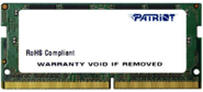Память DDR4 16Gb 2666MHz Patriot PSD416G26662S RTL PC4-21300 CL19 SO-DIMM 260-pin 1.2В dual rank