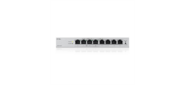 Коммутатор Web Smart L2 коммутатор Zyxel GS1200-8HPv3, 8xGE (4xPoE+), бюджет PoE 68 Вт, настольный, бесшумный