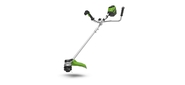 Greenworks Триммер аккумуляторный Greenworks GD60BCB,  60V,  40 см,  бесщеточный с велосипедной ручкой,  без АКБ и ЗУ [2108407]