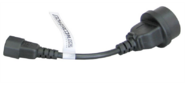 Powercom SCUT IEC-320 C14 to Socket Type-F 250V 10A