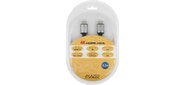 Кабель аудио-видео LAZSO WH-111-B HDMI (m) / HDMI (m) 0.5м. Позолоченные контакты черный (WH-111 (0, 5M)-B)