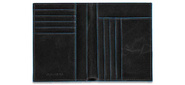 Кошелек мужской Piquadro Blue Square PU1393B2 / N черный натур.кожа