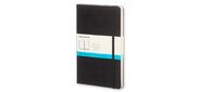 Блокнот Moleskine CLASSIC QP066 Large 130х210мм 240стр. пунктир твердая обложка фиксирующая резинка черный