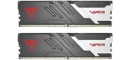 Оперативная память Patriot Memory Viper Venom, DDR5, 48GB (2x24GB), 6000 MHz, CL30, с радиатором, нет, чёрный