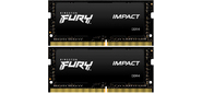 Kingston DRAM 64GB 3200MHz DDR4 CL20 SODIMM (Kit of 2) FURY Impact EAN: 740617318364