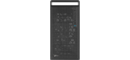 Aerocool Cs-109-S-BK-v1  (mATX,  без БП,  USB3.0 x1,  USB2.0 x2,  12cm black fan x 1)