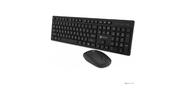 Клавиатура + мышь Оклик S255W клав:черный мышь:черный USB беспроводная Multimedia  (1909361)
