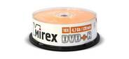 Диск DVD+R Mirex 4.7 Gb,  16x,  Cake Box  (25),   (25 / 300)