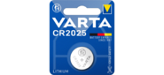 Батарейка Varta ELECTRONICS CR2025 BL1 Lithium 3V  (6025)  (1 / 10 / 100)