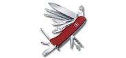 Нож перочинный Victorinox WORK CHAMP  (0.8564) 111мм 21функций красный