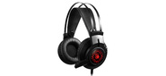 Наушники с микрофоном A4 Bloody J437 черный 1.8м мониторные USB оголовье (J437)