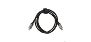 Bion Кабель USB Type-C to Type-C  (CM / CM),  100W,  USB 3.1,  4K@60Hz,  10Gbps,  1м,  черный [BXP-CCP-USBC3.1-CMCM-1M-B]