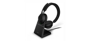 Jabra Evolve2 65, Link380a MS Stereo Stand Black