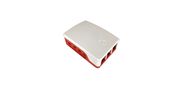 Корпус ACD Red+White ABS Case for Raspberry 4B